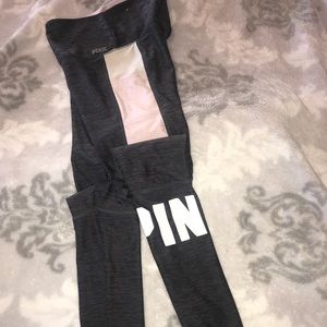SOLD ON MERC!!! LIKE NEW! VS PINK ULTIMATE LEGGING